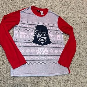 BNWOT Star War Xmas fair isle men’s super soft pajama stop - size M